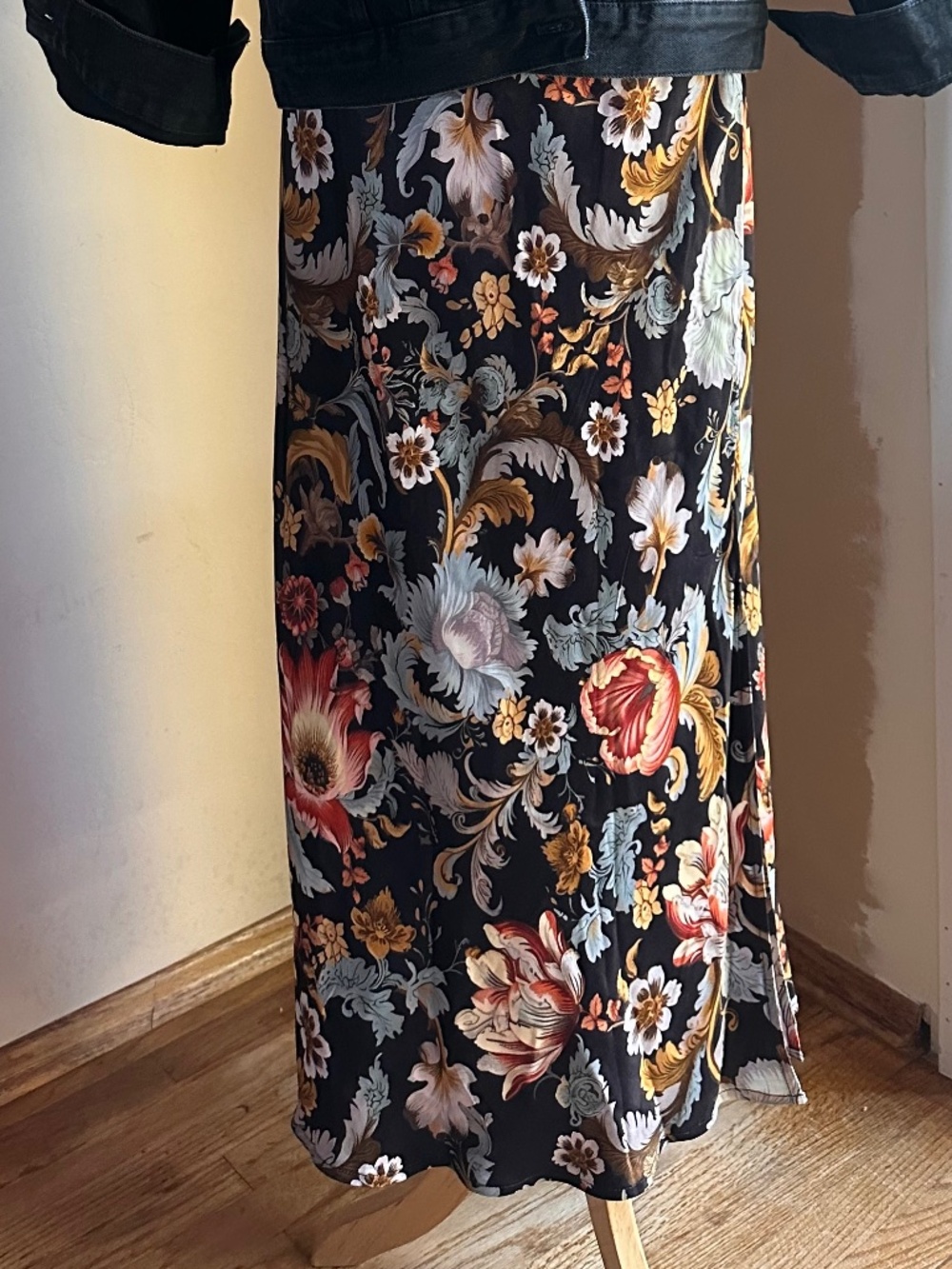 NWT Anthropologie Floral Maxi Skirt